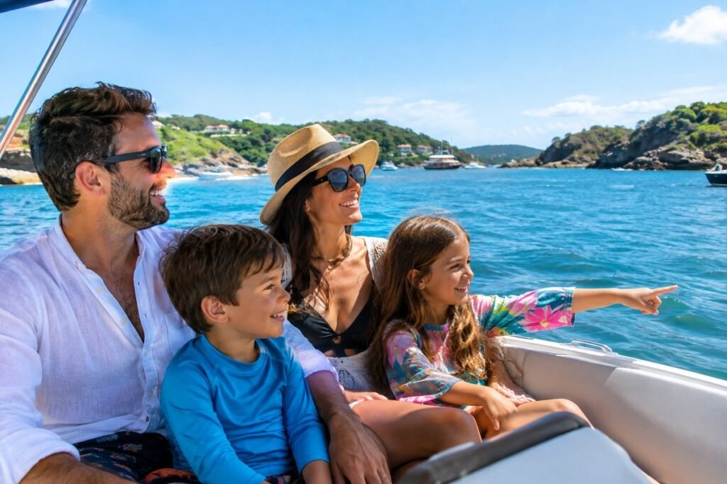passeio de barco em Búzios