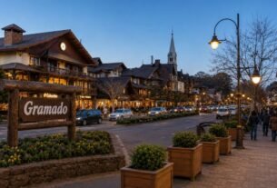 Gramado no inverno
