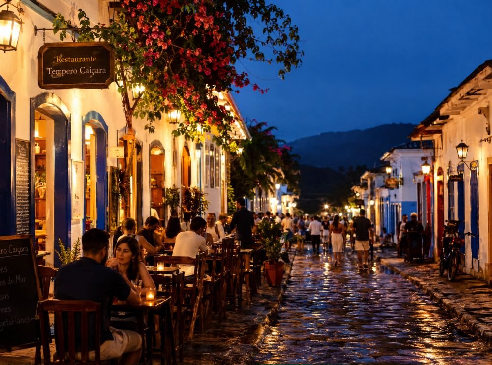 O que Fazer a noite em Paraty