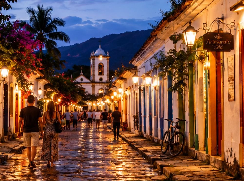O que Fazer a noite em Paraty