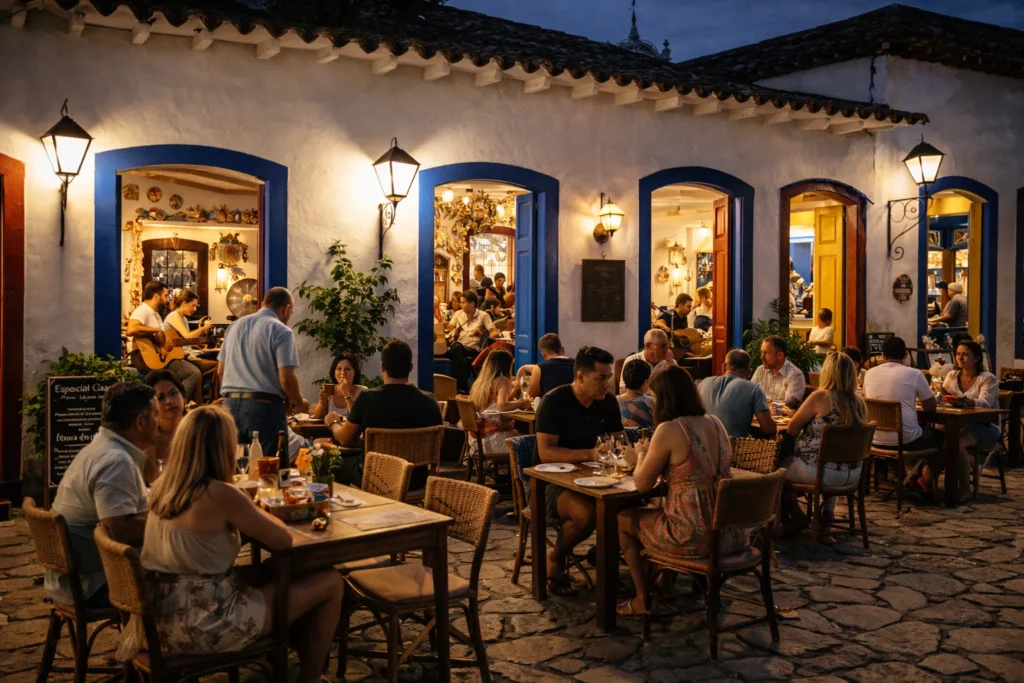 O que Fazer a noite em Paraty