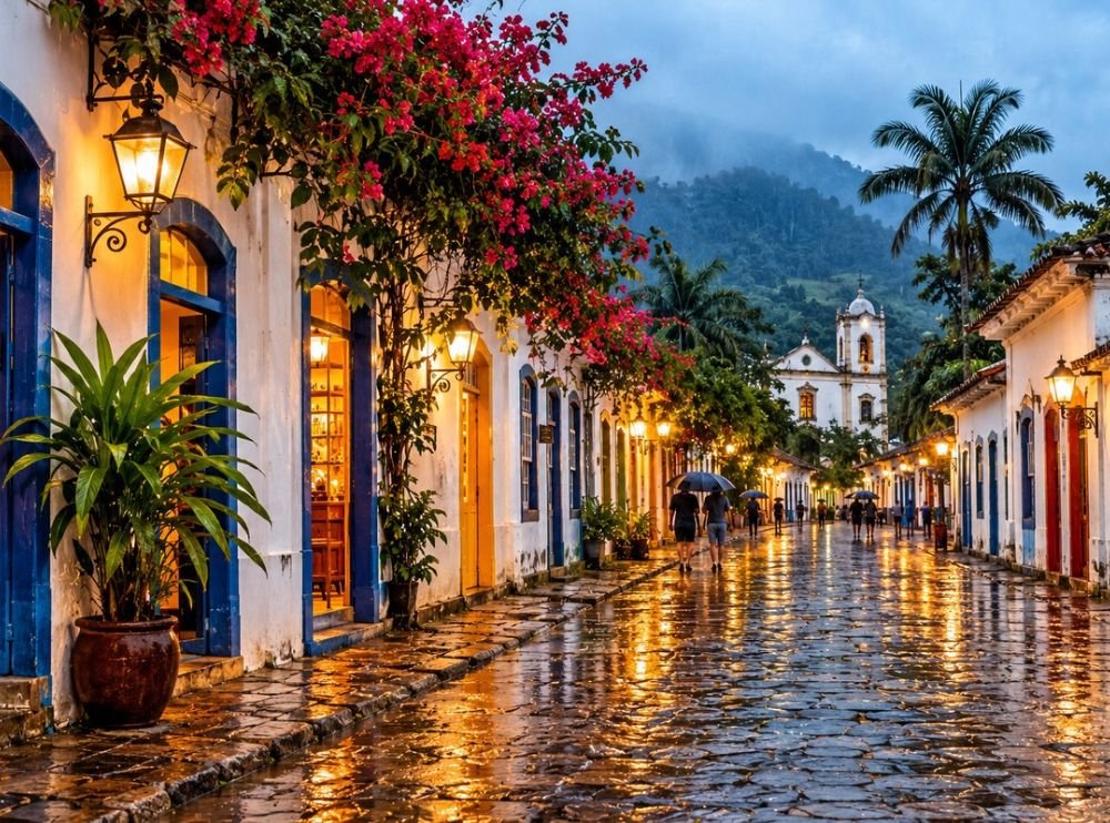 Paraty em Dias de Chuva